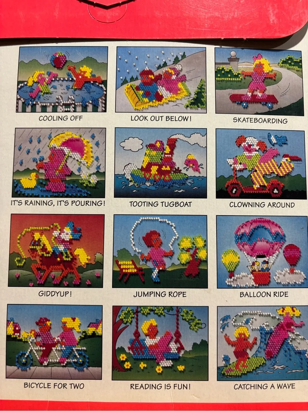 Lite Brite Picture Refill - Fun for All! Vintage 1994